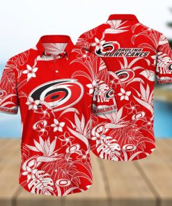 Carolina Hurricanes NHL Hawaiian Shirt Coconut Water Exhibition Match Shirts