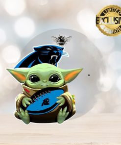 Carolina Panthers Baby Yoda NFL Christmas Tree Decorations Ornament