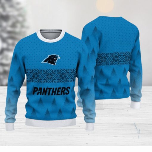 Carolina Panthers Christmas Pattern Hot Trending Ugly Sweater Ideal Gift For Fans