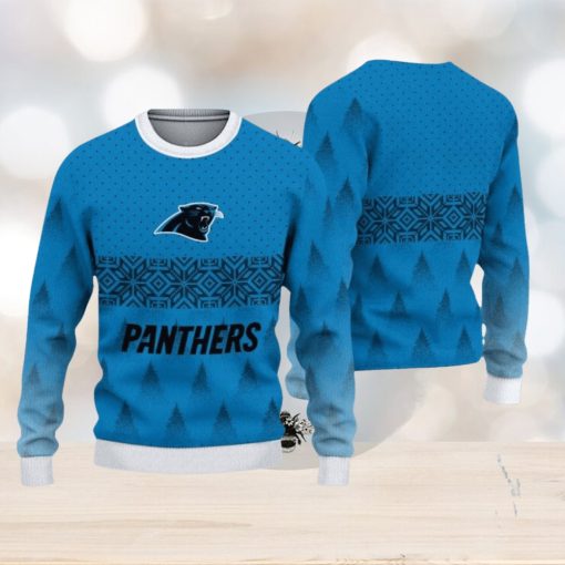 Carolina Panthers Christmas Pattern Hot Trending Ugly Sweater Ideal Gift For Fans