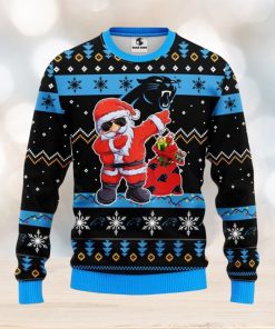 Carolina Panthers Dabbing Santa Claus Christmas Ugly Sweater Sport Christmas Gift Ideas