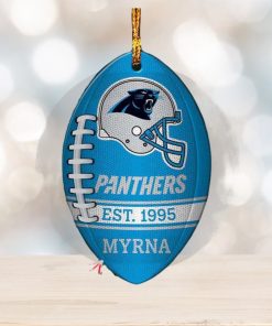 Carolina Panthers NFL Football Personalized Xmas Gift For Fans Christmas Tree Decorations Ornament