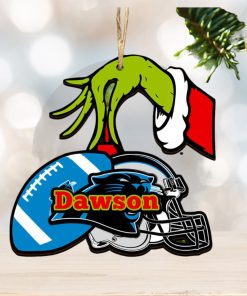 Carolina Panthers NFL Grinch Personalized Ornament SP121023101ID03