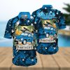 Firefighter Fire Truck Christmas Pocket Hawaiian Shirt