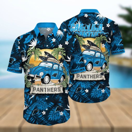 Carolina Panthers NFL Hawaiian Shirt High Temperaturestime Aloha Shirt