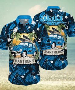 Carolina Panthers NFL Hawaiian Shirt High Temperaturestime Aloha Shirt