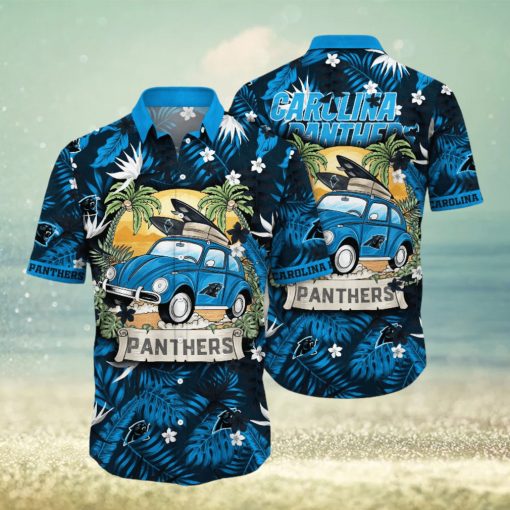 Carolina Panthers NFL Hawaiian Shirt High Temperaturestime Aloha Shirt