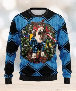 Carolina Panthers Pub Dog Christmas Ugly Sweater 3D Christmas Xmas Sweater