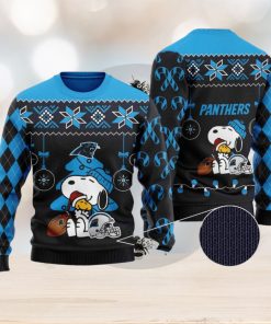 Carolina Panthers Snoopy Girl Limited Edition Men’s And Women’s Ugly Sweater For Fans