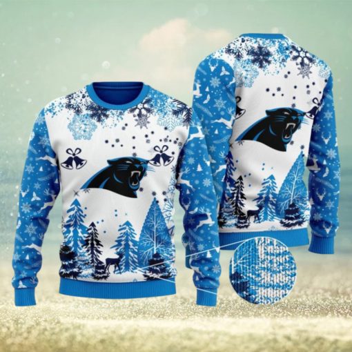 Carolina Panthers Special Christmas Ugly Sweater Design Holiday Edition