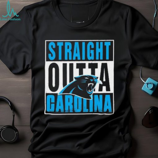 Carolina Panthers Straight Outta Carolina Shirt