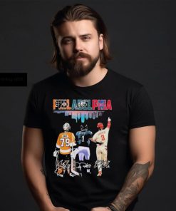 Carter Hart Jalen Hurts and Bryce Harper Philadelphia signature t shirt, hoodie, sweater, long sleeve and tank top Carter Hart Jalen Hurts and Bryce Harper Philadelphia signature t shirt