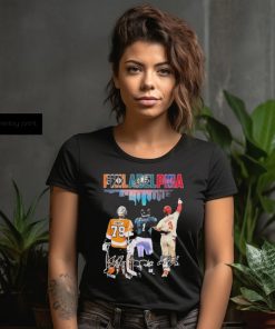 Carter Hart Jalen Hurts and Bryce Harper Philadelphia signature t shirt, hoodie, sweater, long sleeve and tank top Carter Hart Jalen Hurts and Bryce Harper Philadelphia signature t shirt