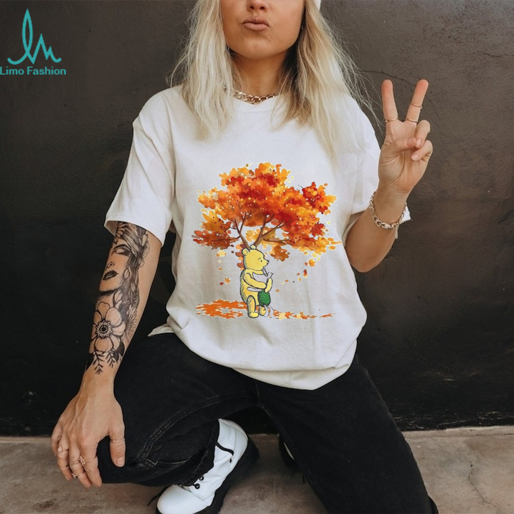 Cartoon Animals Under Fall Tree Shirt Cute Graphic Tees Gifts For Thanksgiving Cartoon Animals Under Fall Tree Shirt Cute Graphic Tees Gifts For Thanksgiving