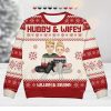 Merry Drunk We’re Christmas   Christmas Gift For Bestie, Sibling, Colleague, Best Friend   Personalized Unisex Ugly Sweater