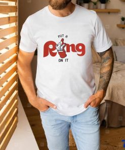Castellanos Ring Finger Put a Ring On it Series Phils Fan Shirt