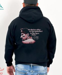 Castellanos Thrives We Thrive After We Get Punched In The Face Man Signature Shirt