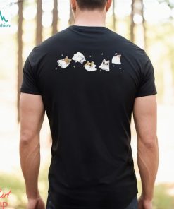 Cat Ghost Halloween Costume Spooky Cute Kawaii Animal T Shirt