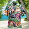 Flower Skull Hawaiian Shirt Best Gift For Men Women