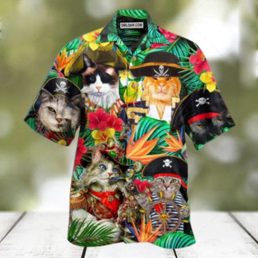 Cat It’s Pirate Life For Me – Hawaiian Shirt