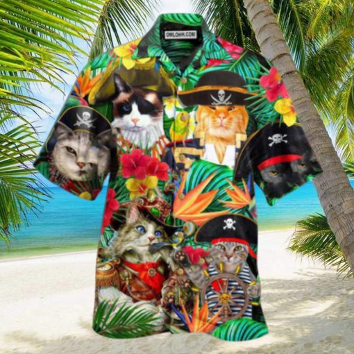 Cat It’s Pirate Life For Me – Hawaiian Shirt