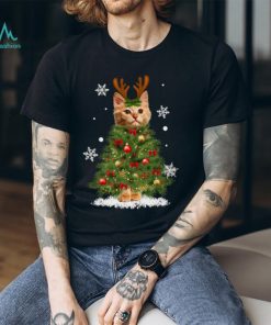 Cat Lover Merry fluffmas Hooded Sweatshirt