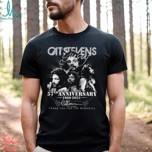 Cat Stevens 57th Anniversary 1966 – 2023 Thank You For The Memories Unisex T Shirt