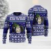 Cat Hologram Ugly Christmas 3D Sweater Gift For Men And Women