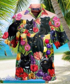 Cats Love Flowers Color Limited Hawaiian Shirt Best Gift For Men Women