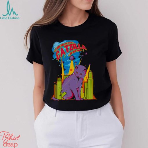 Catzilla All New Thrills shirt