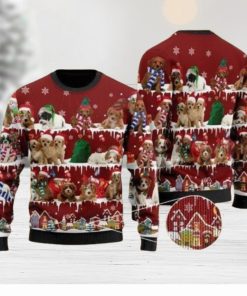 Cavoodle Ugly Christmas Sweater For Men & Women