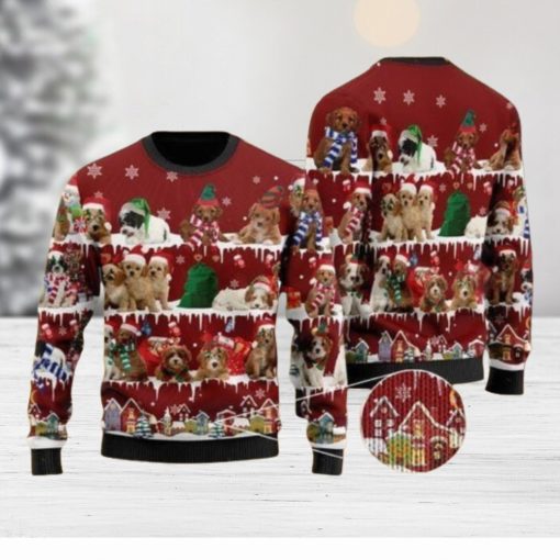 Cavoodle Ugly Christmas Sweater For Men & Women