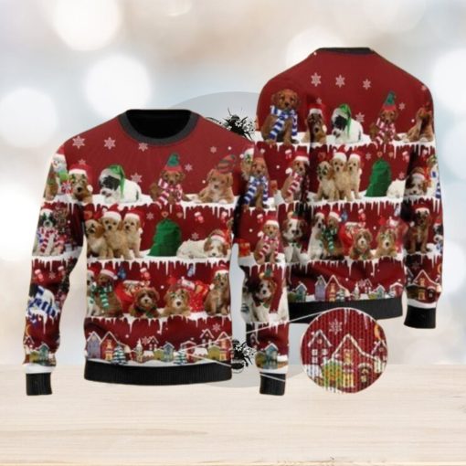 Cavoodle Ugly Christmas Sweater For Men & Women