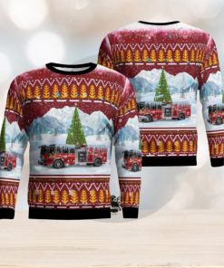 Centereach New York Centereach Fire Department AOP Ugly Christmas Sweater Unique Christmas Gift