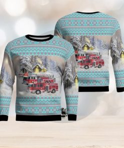 Centralia Illinois Centralia City Fire Department AOP Ugly Christmas Sweater Unique Christmas Gift