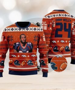 Champ Bailey denver broncos NFL Knitted Xmas Sweater Gift Men And Women