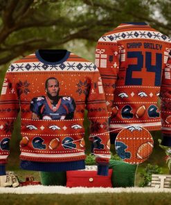 Champ Bailey denver broncos NFL Knitted Xmas Sweater Gift Men And Women