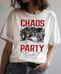 Chaos party arizona baseball rally 2023 shirt