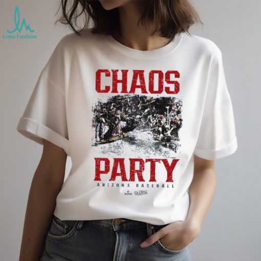 Chaos party arizona baseball rally 2023 shirt