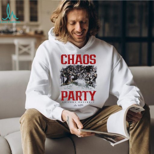 Chaos party arizona baseball rally 2023 shirt