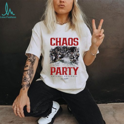 Chaos party arizona baseball rally 2023 shirt