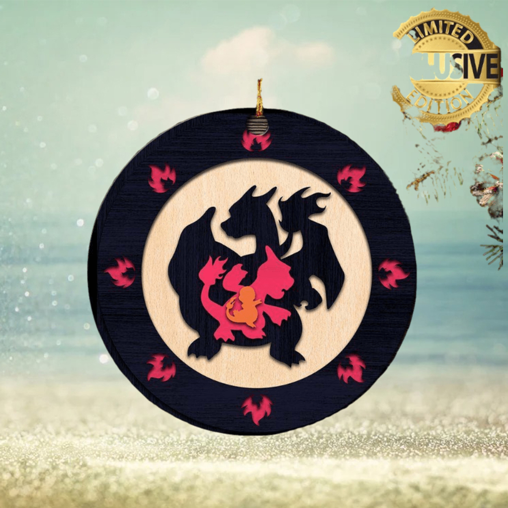 Charizard Evolution Pokemon Christmas Decorations Ornament Charizard Evolution Pokemon Christmas Decorations Ornament