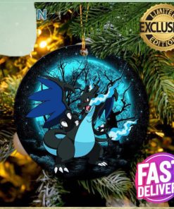 Charizard Mega X Moonlight Pokemon Christmas Decorations Ornament