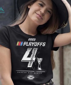 Checkered Flag Sports 2023 NASCAR Cup Series Playoffs Championship Four T Shirt