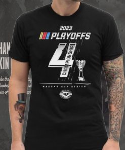 Checkered Flag Sports 2023 NASCAR Cup Series Playoffs Championship Four T Shirt