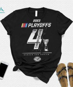 Checkered Flag Sports 2023 NASCAR Cup Series Playoffs Championship Four T Shirt