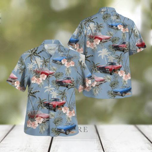 Chevrolet Chevelle Flower Car Lover Hawaiian Shirt