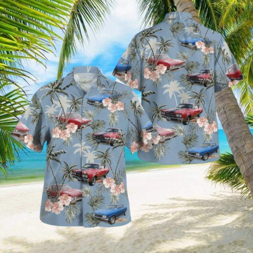 Chevrolet Chevelle Flower Car Lover Hawaiian Shirt