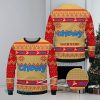 Black Cat Christmas Music Notes Ugly Christmas Sweaters 3D