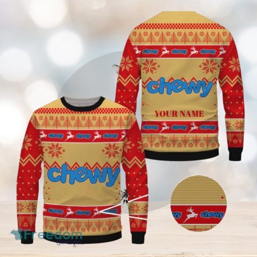 Chewy Christmas Ugly Sweater 3D For Men And Women